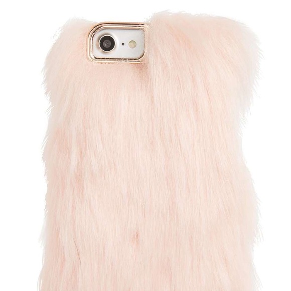 Faux Fur Iphone 6+ and Iphone 7+ case - Picture 1 of 2